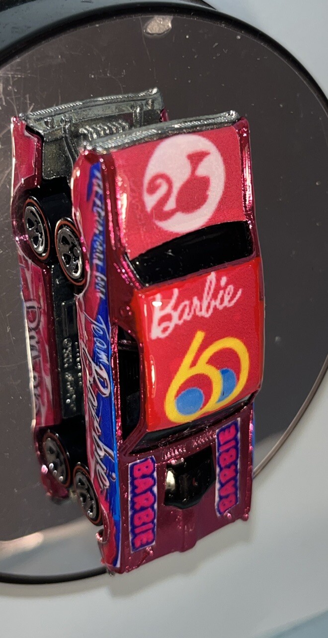 Hot Wheels 68 Cougar Barbie American Icon It’s A Custom Red Lines