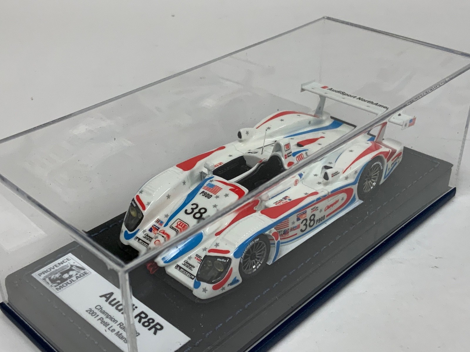 1/43 Provance Moulage Audi R8R Champion Racing from 2001 Petit Le Mans ABG472