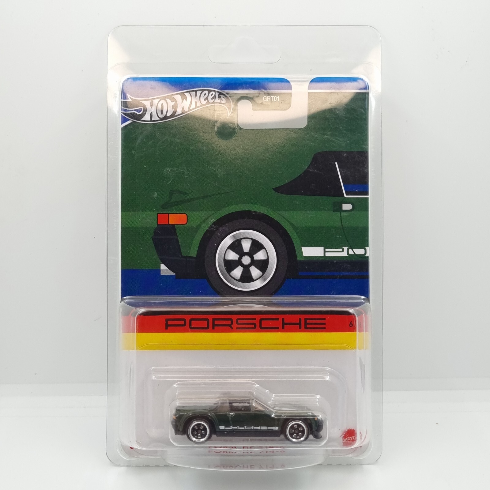 HOT WHEELS 2024 PORSCHE SERIES #6 CHASE PORSCHE 914-6 W/ PROTECTOR