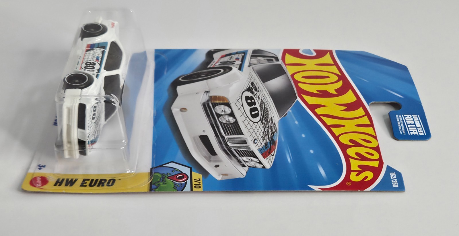 BMW 635 CSi 152/250 JJK00 Hot Wheels 2026 HW Euro 7/10 white