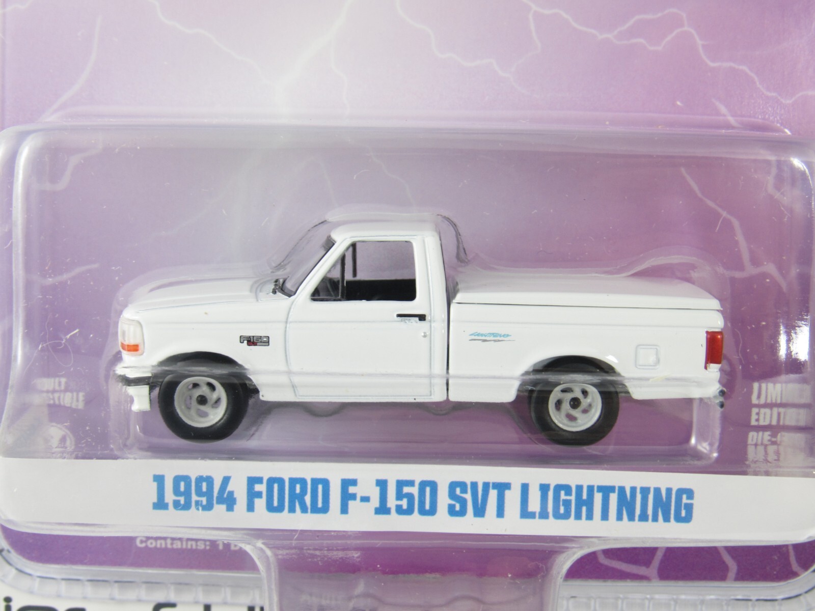 2024 Greenlight 1:64 Hobby Exclusive: White 1994 FORD F-150 F150 SVT LIGHTNING