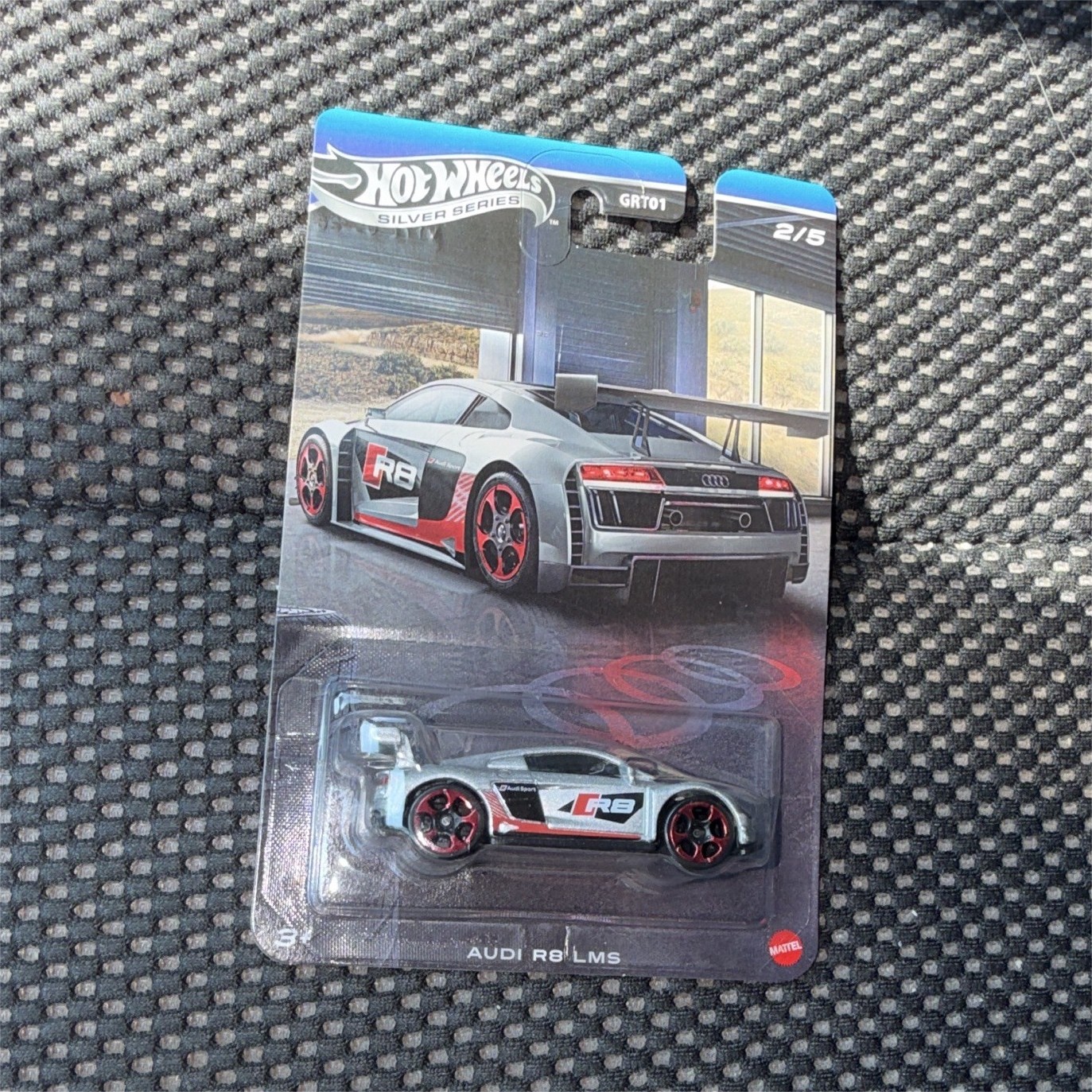 Hot Wheels Silver Series 1:64 Audi R8 LMS 2016 Diecast Racing Car Unopened Box