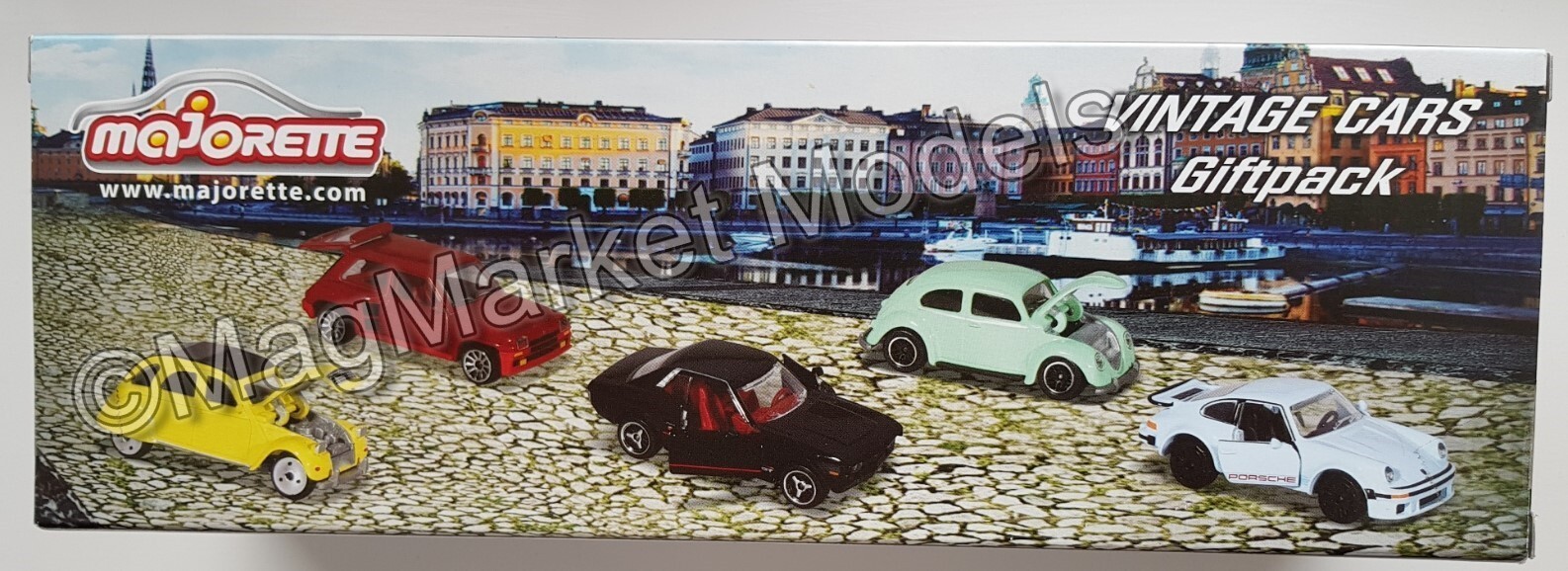 Majorette Vintage 5-Car Set · 1:64 · Brand New · Free UK P&P