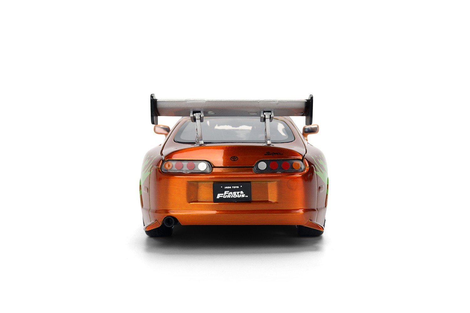 JADA 25th Yrs Fast & Furious 1:24 Brian Toyota Supra Brush Finish Orange 37703