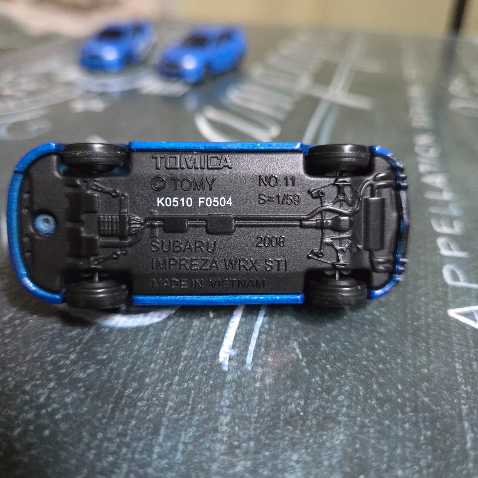 TOMICA Collectible Cars: Subaru Set (used) – Impreza WRX (2008, 2010), BRZ