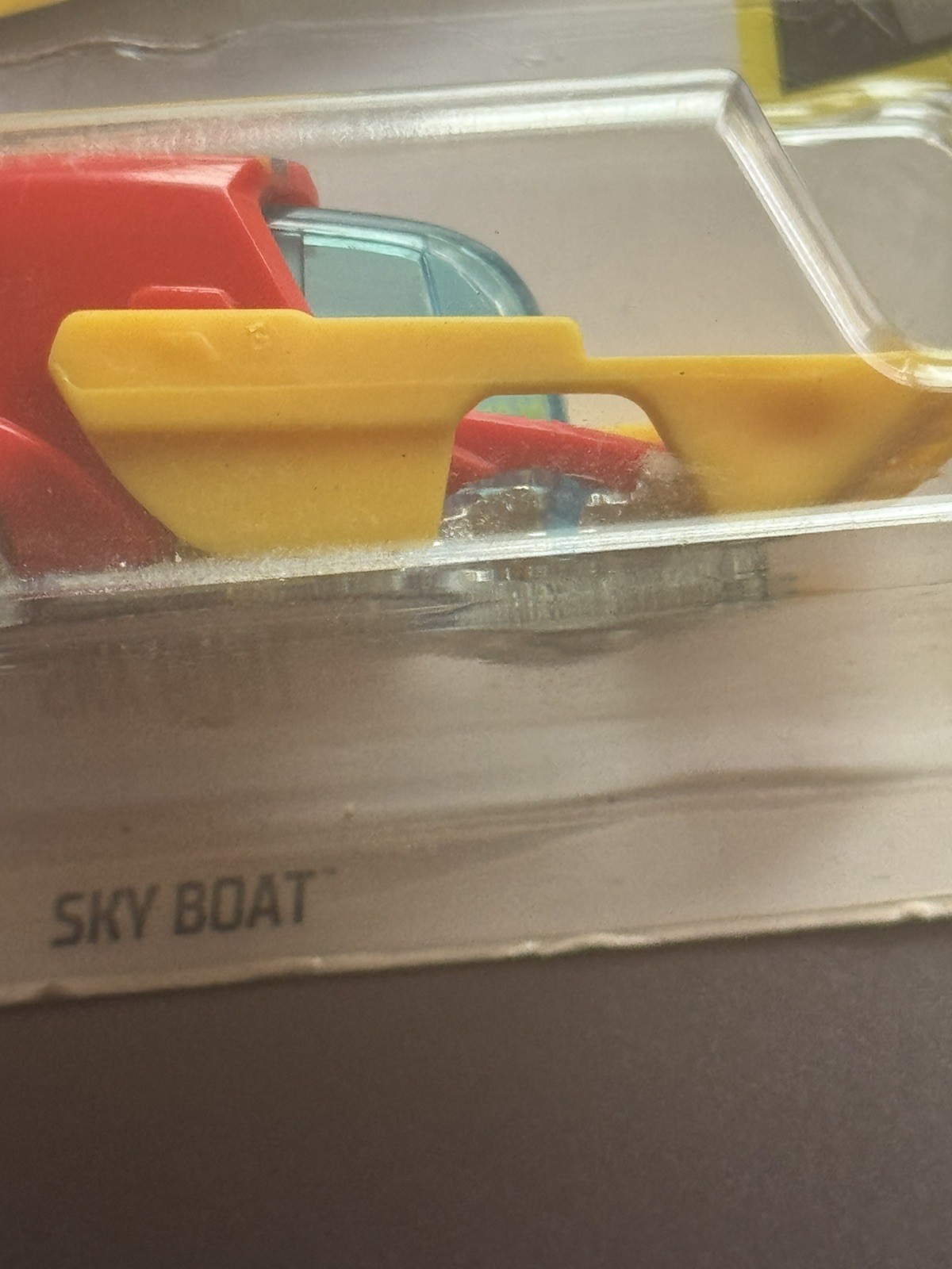 2019 Hot Wheels Experimotots #165 Sky Boat 7/10 New in Package (ERROR)