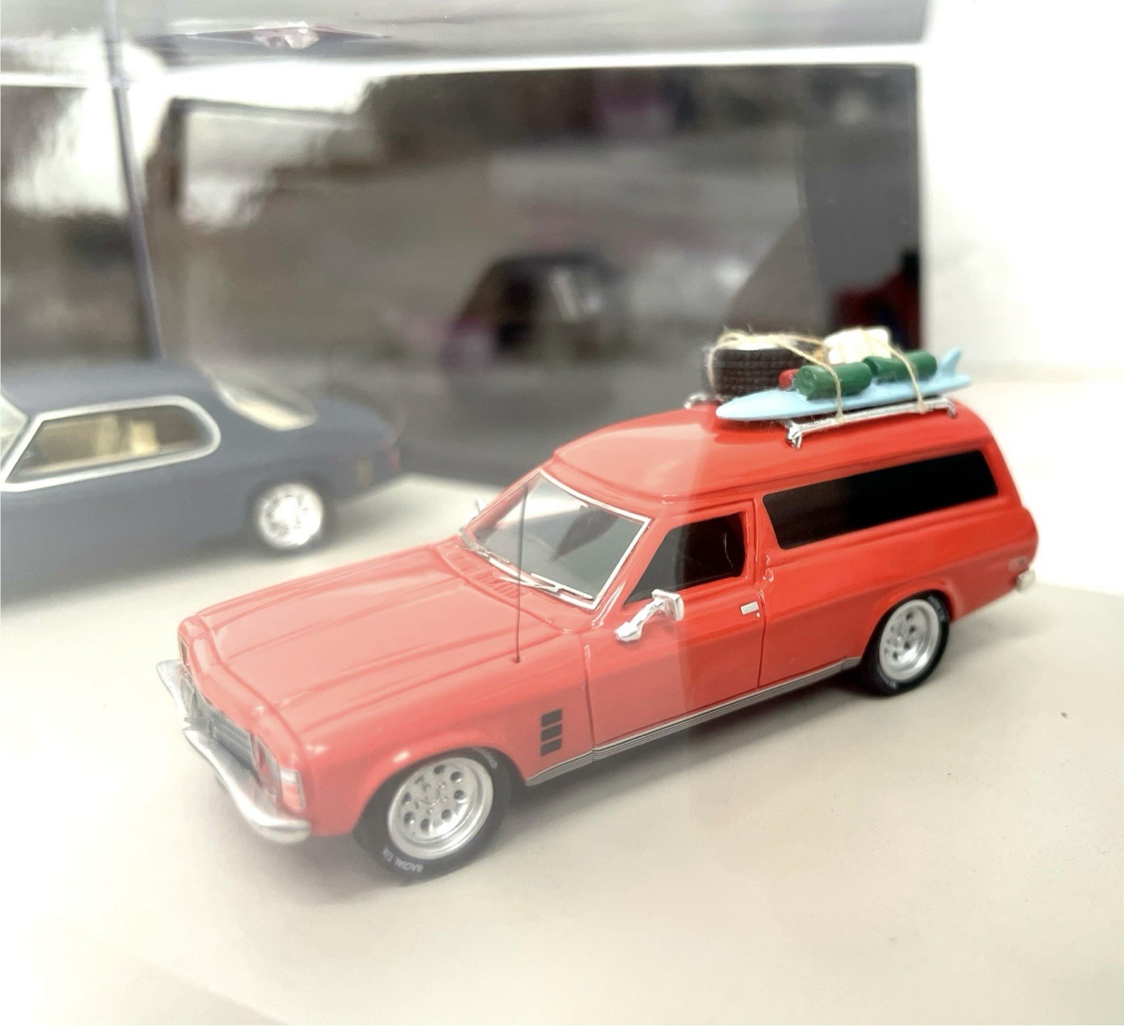 ACE 1/64 MAD MAX NIGHTRIDER MONARO MFP & HJ VAN SET HOLDEN MOVIE RESIN US SHIP