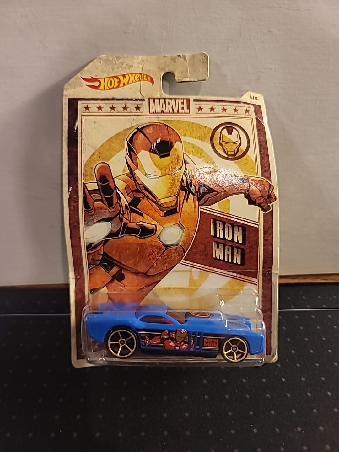 Hot Wheels Marvel: Iron Man, The Gov’ner 2018 New In Box, 1/6