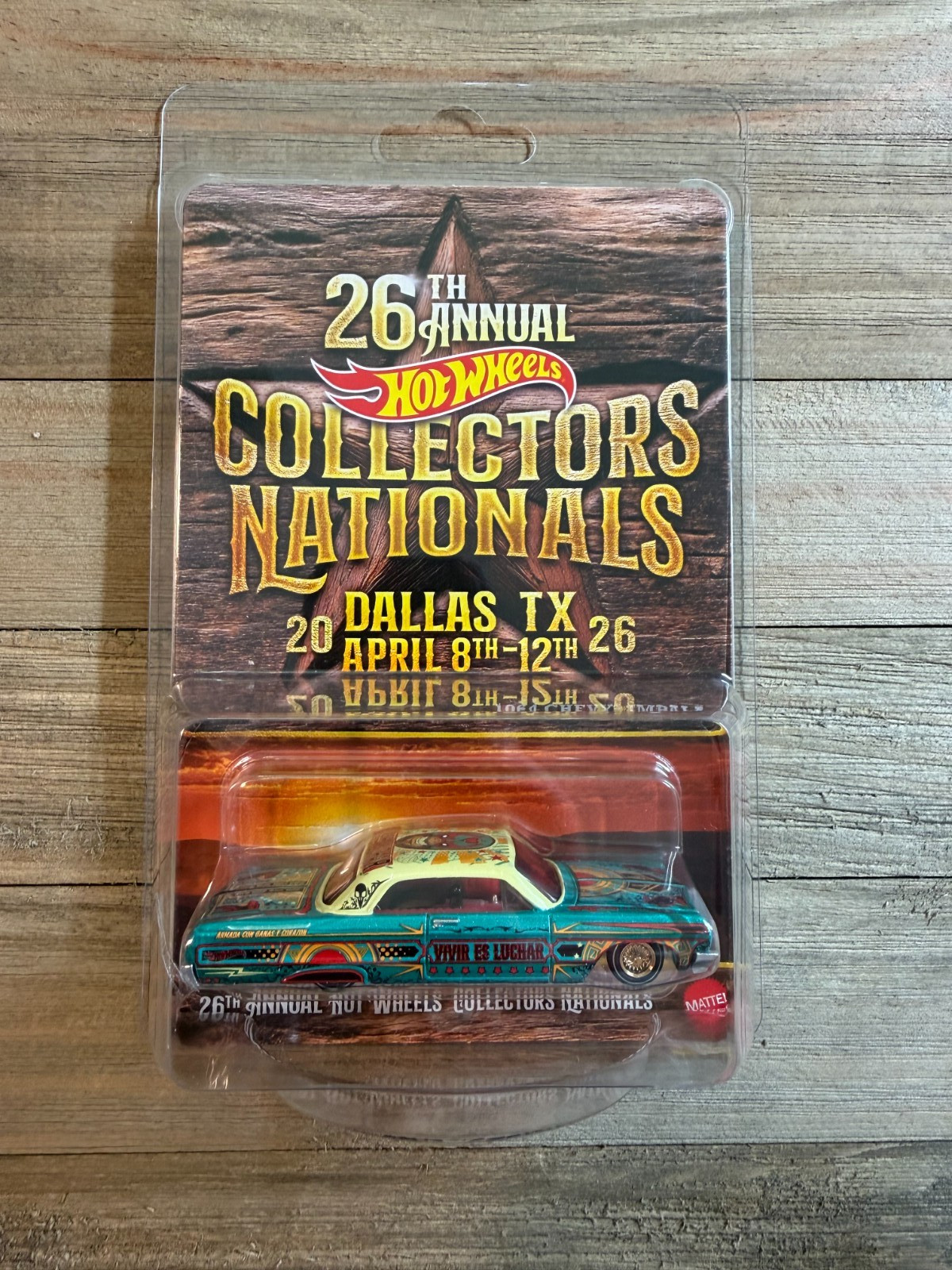 2026 Hot Wheels 26th Nationals Dallas, TX Convention 1964 Chevy Impala 1320/4200