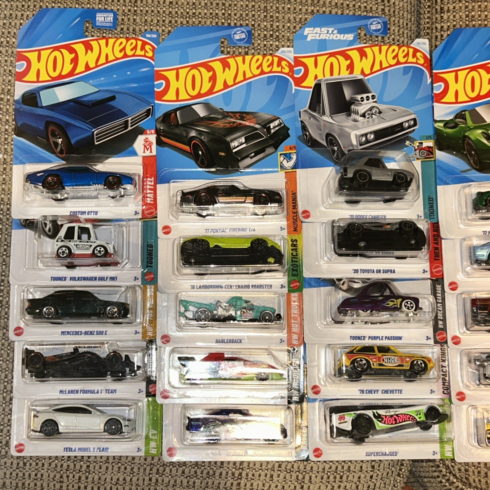 Hotwheels Mainline Lot Mixed Of 25