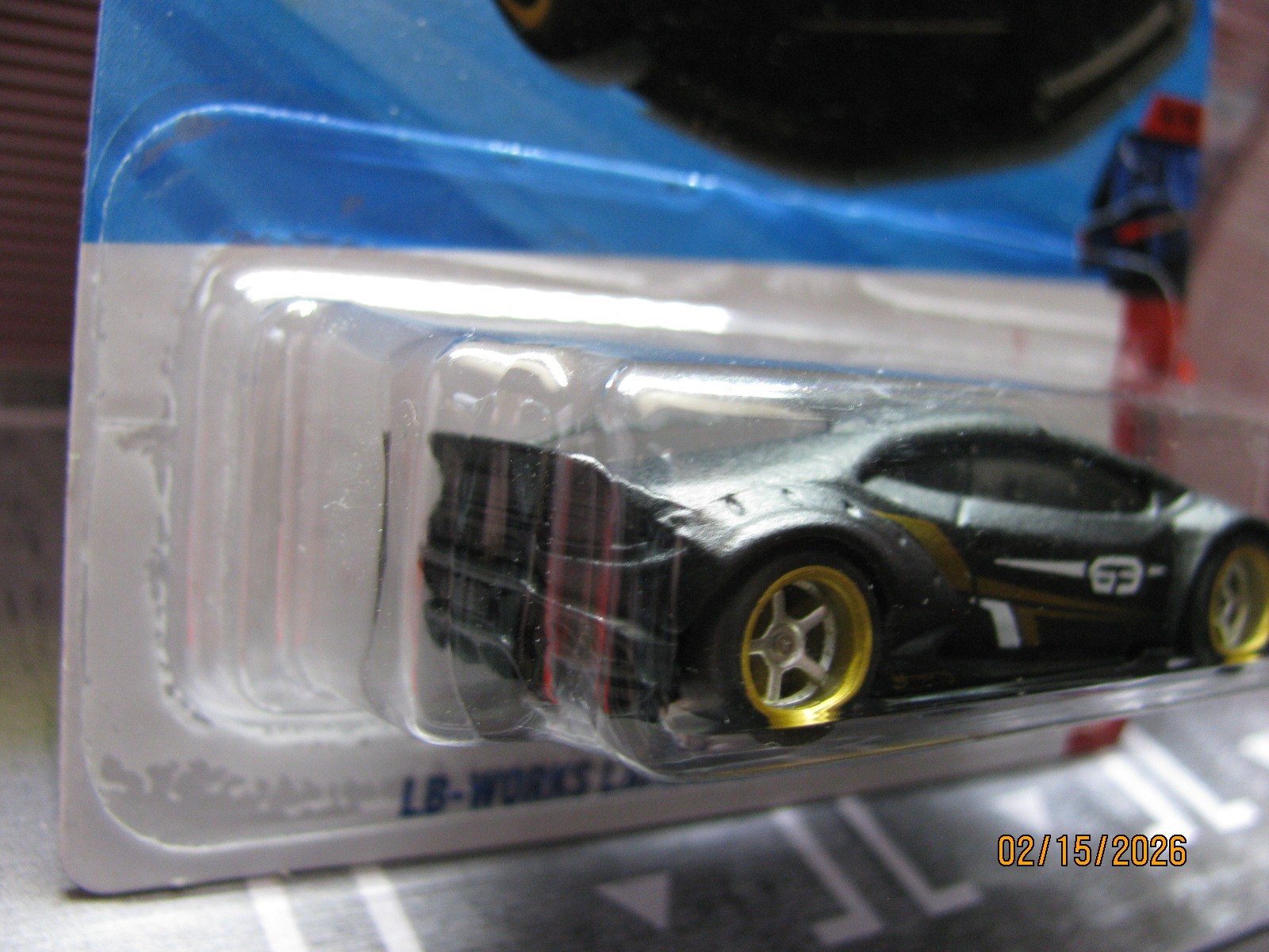 2026 Hot Wheels Black LB-Works Lamborghini Huracan Coupe w/Real Rider Wheel Swap