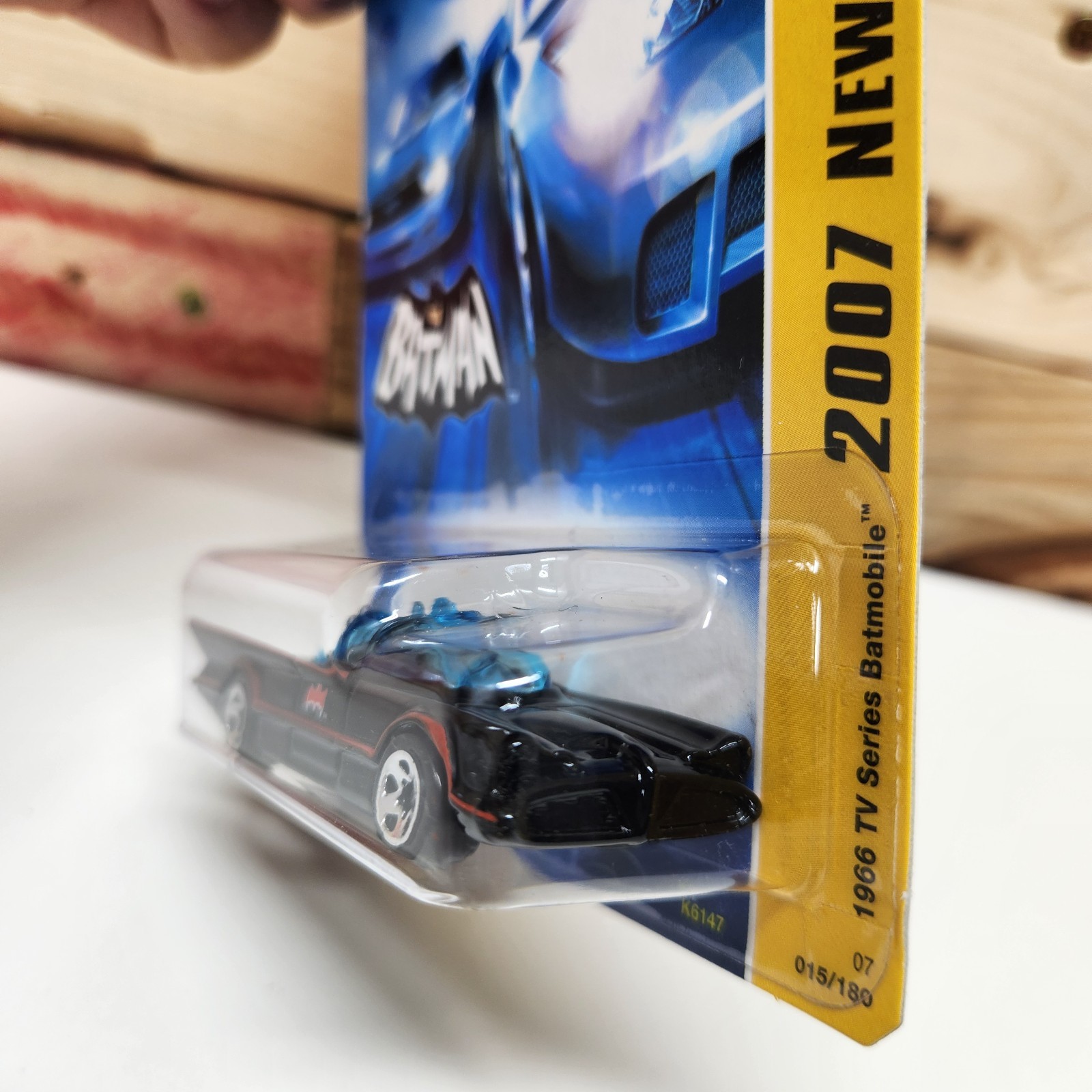 2007 Hot Wheels New Models 1966 TV Series Batmobile NOS