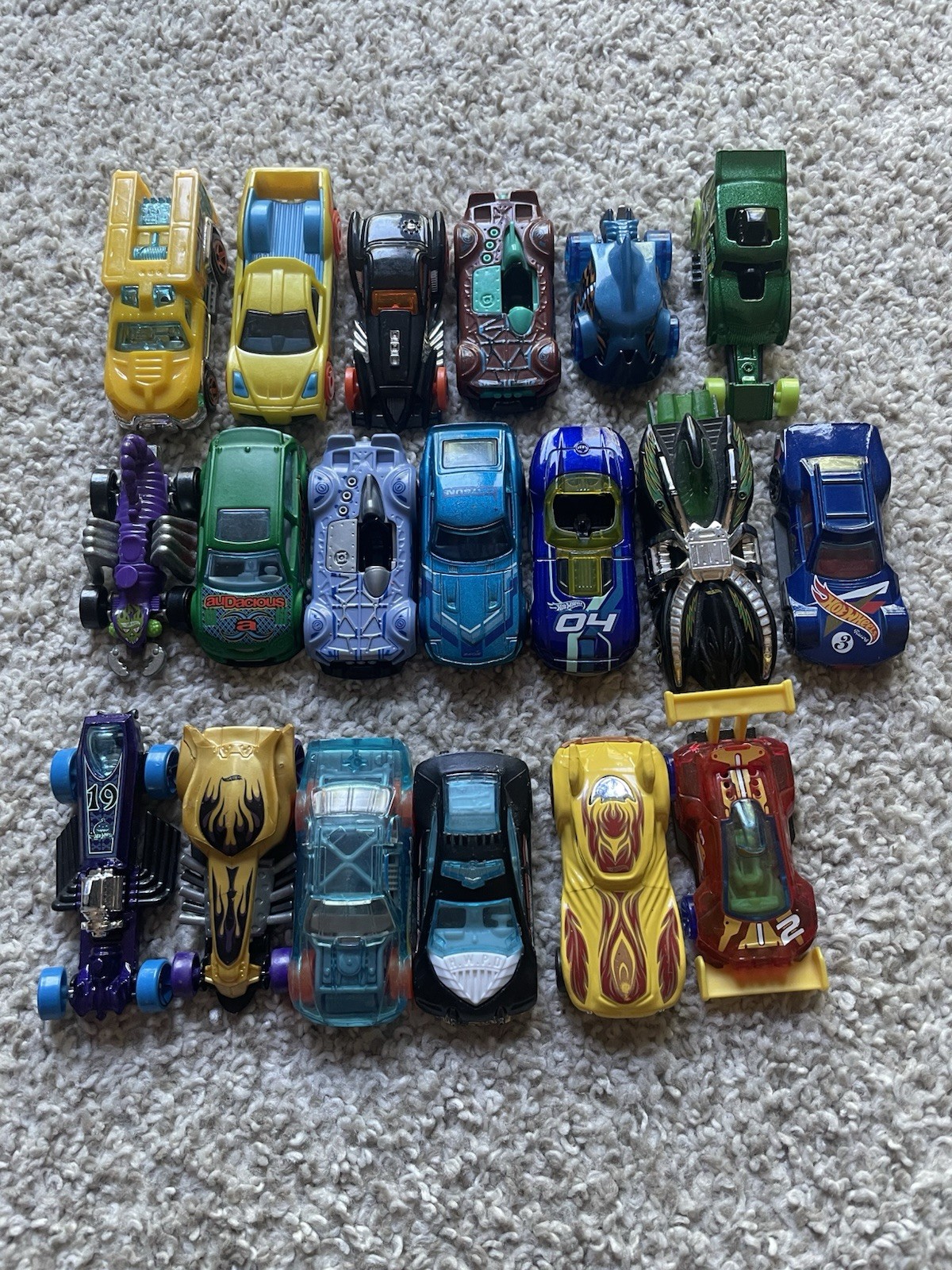 Hot Wheels Lot of 19 Various Years and Models Cars Trucks Loose