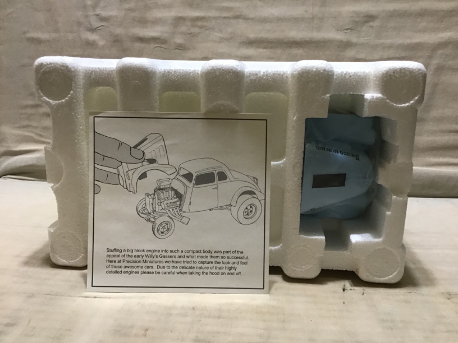 OHIO GEORGE MONTGOMERY 1933 WILLYS GASSER 1/18 PRECISION MINIATURES NHRA PRM04