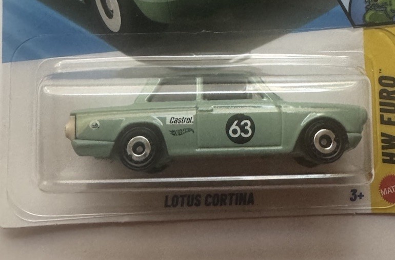 2026 Hot Wheels HW EURO 3/10 Lotus Cortina 67/250 (Dollar Tree Exclusive)