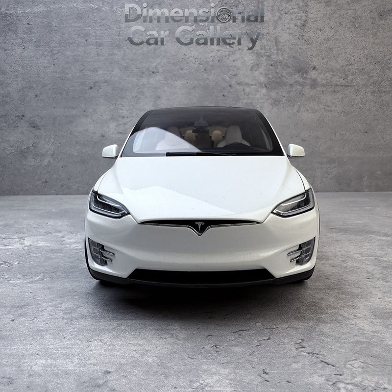 1:18 TESLA MODEL X SUV Alloy Diecast Model Car Display Collection adults Gifts