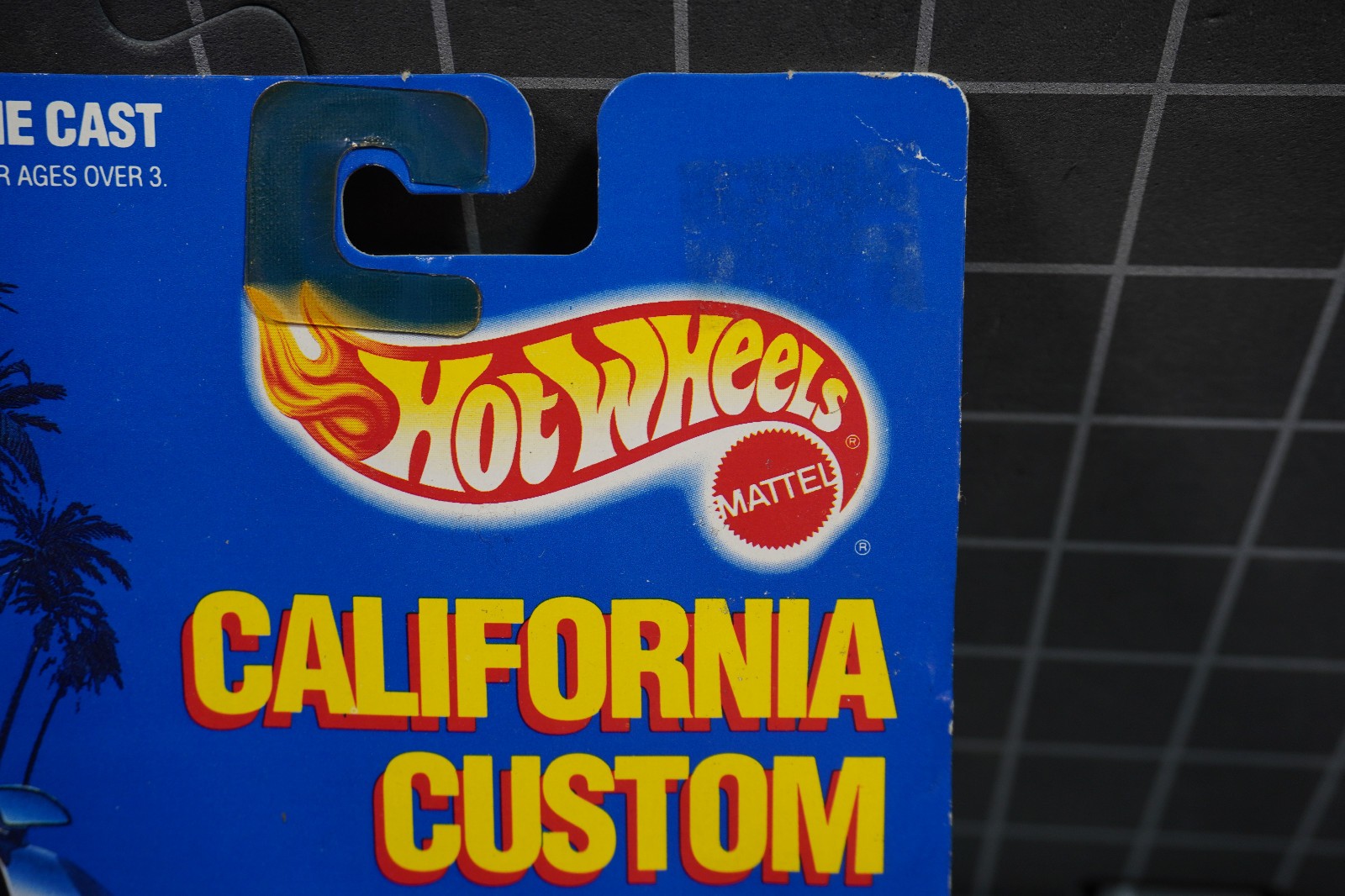 Hot Wheels – 1989 California Custom – #1238 VW BAJA BUG – Pink – NIB