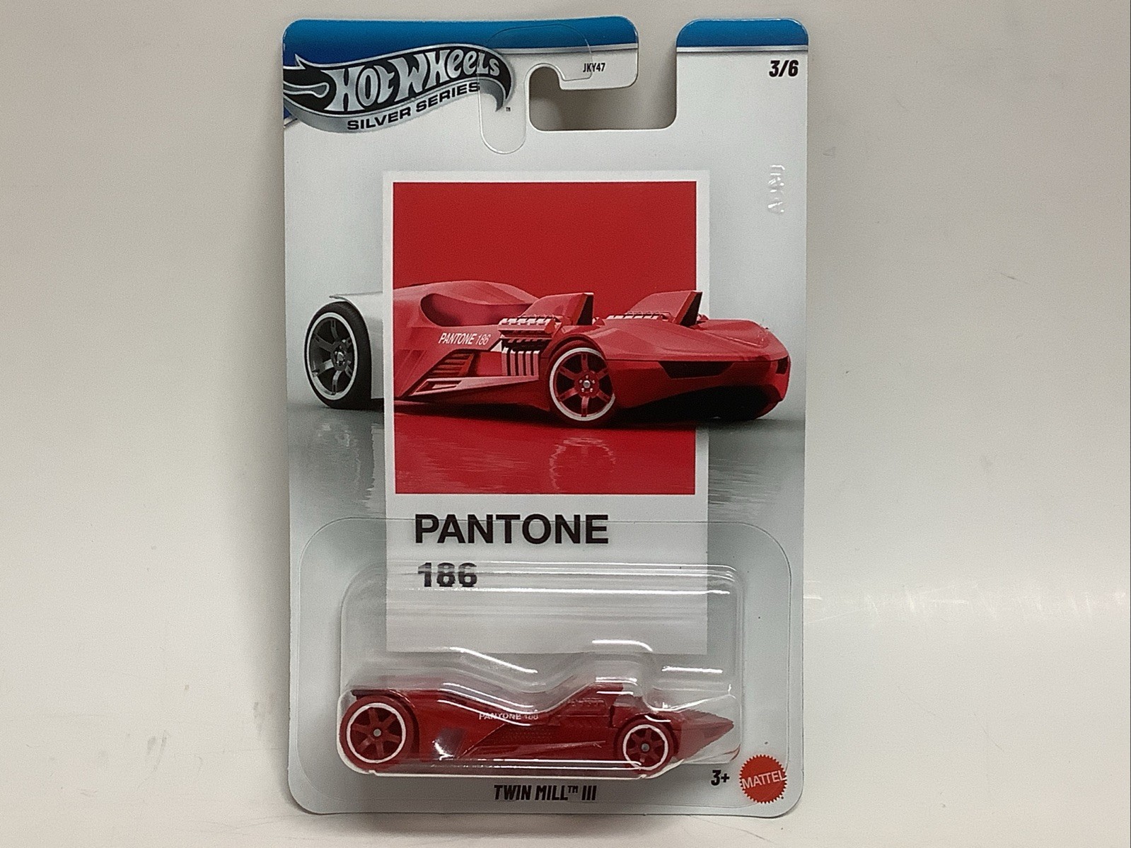 Hot Wheels Silver Series Pantone Full set of 6 In Protectors