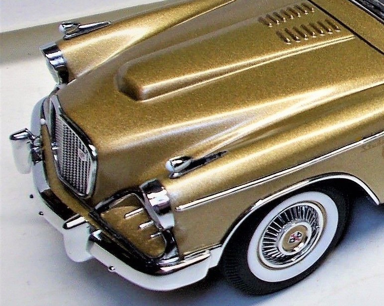 Studebaker Classic Car Custom Built Metal Model Concept 1 Race Vintage24Promo18