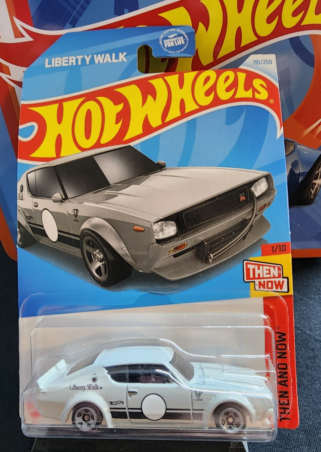 HOT WHEELS NISSAN SKYLINE 2000GT-R LBWK 2024 Series THEN AND NOW 1/10