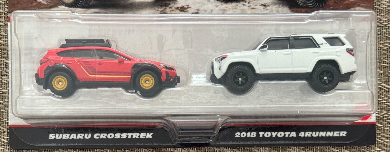 2025 Hot Wheels 2 pack Subaru Crosstrek , 2018 Toyota 4Runner , Free shipping !