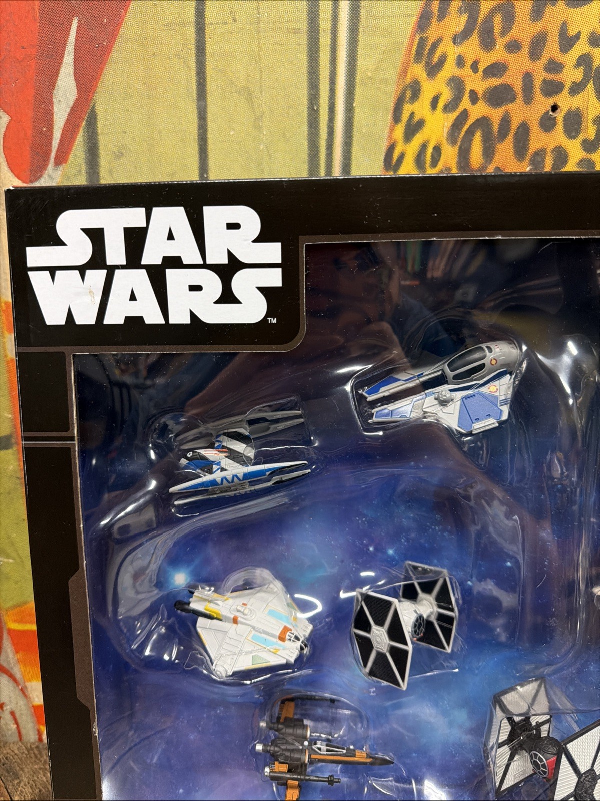 HOT WHEELS DIECAST DISNEY STAR WARS HERO & VILLAIN STARSHIPS 11 PACK FIGURE RARE