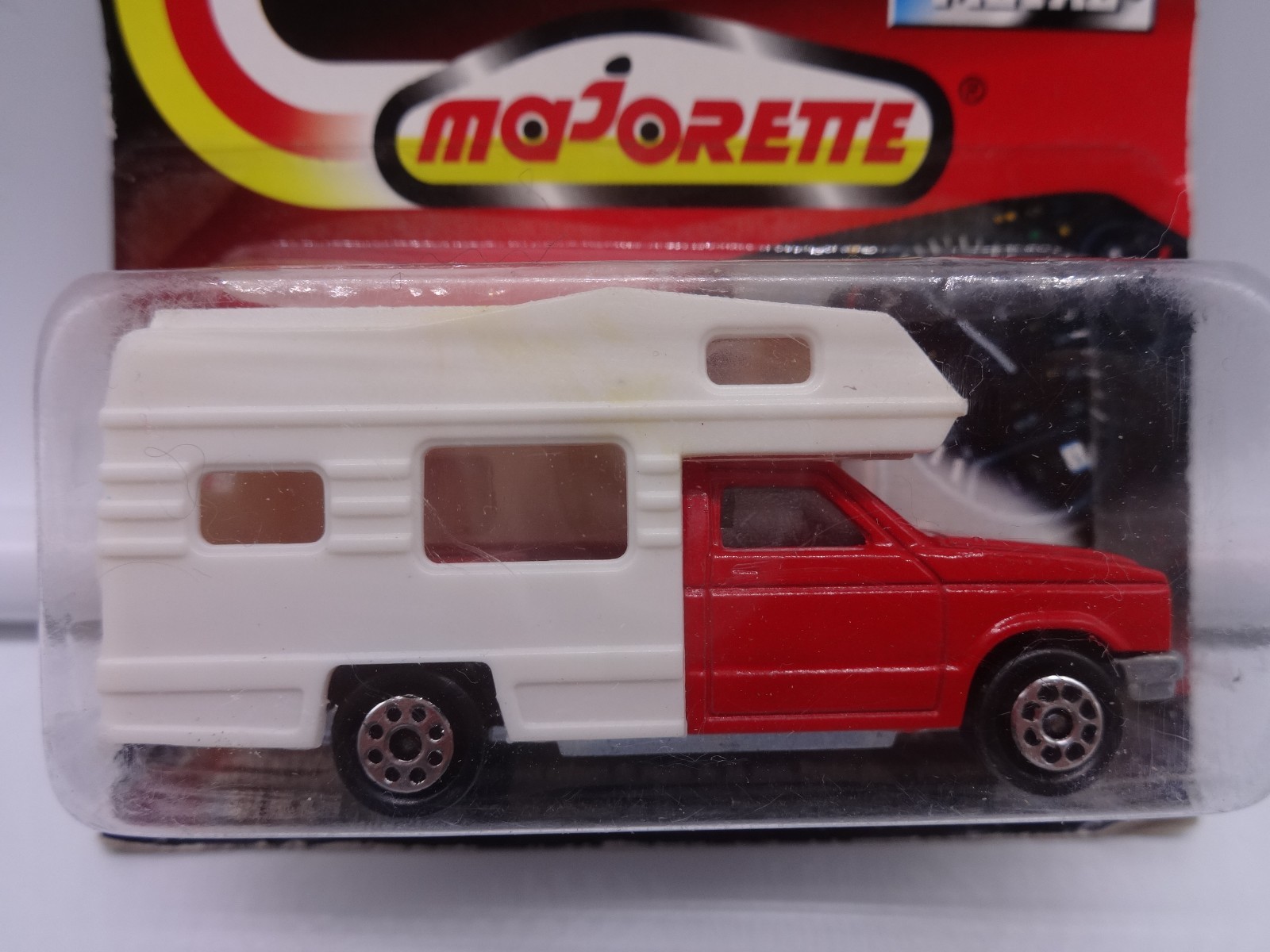 Majorette #261 1:50 Red Morgan Roadster w/ removable white top – Loose & Nice