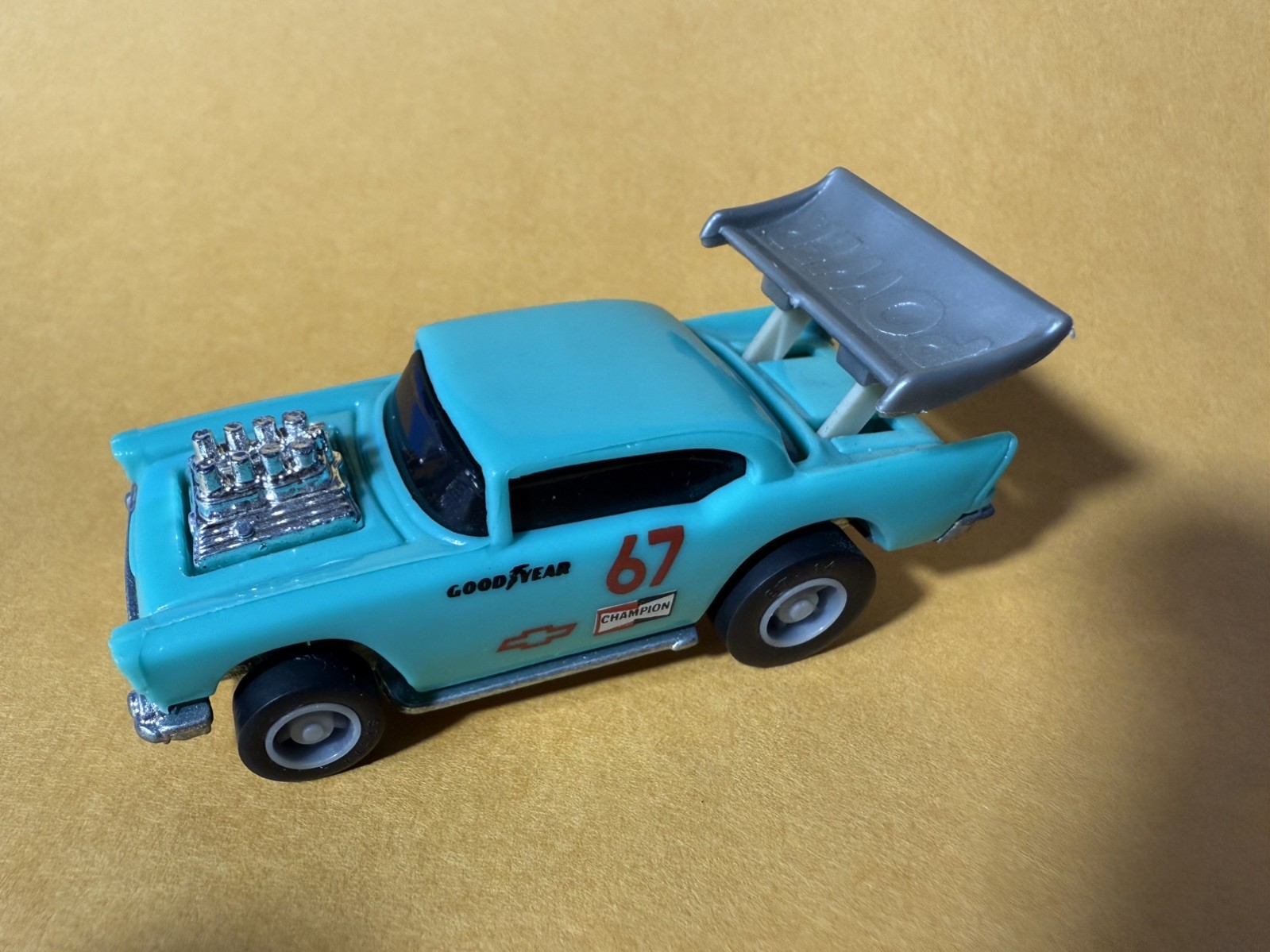 Hot Wheels ’57 CHEVY Power Command Racers Vintage Excellent Pullback action 1990