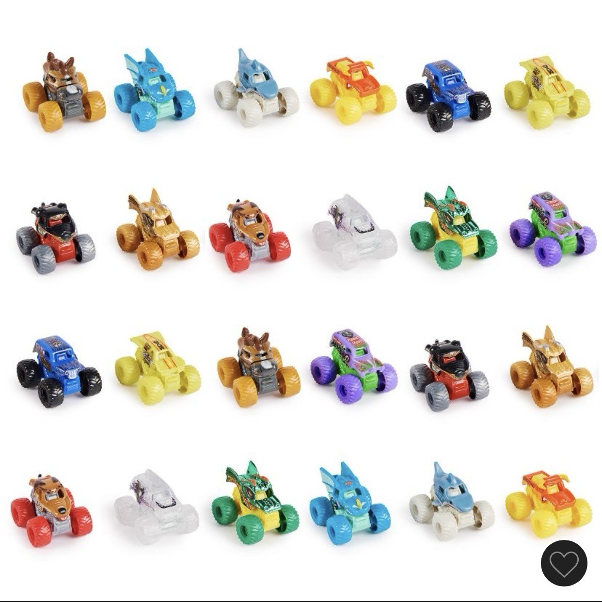 Spin Master Monster Jam Minis 2025 Lot Of 3 Different New/blind Bags