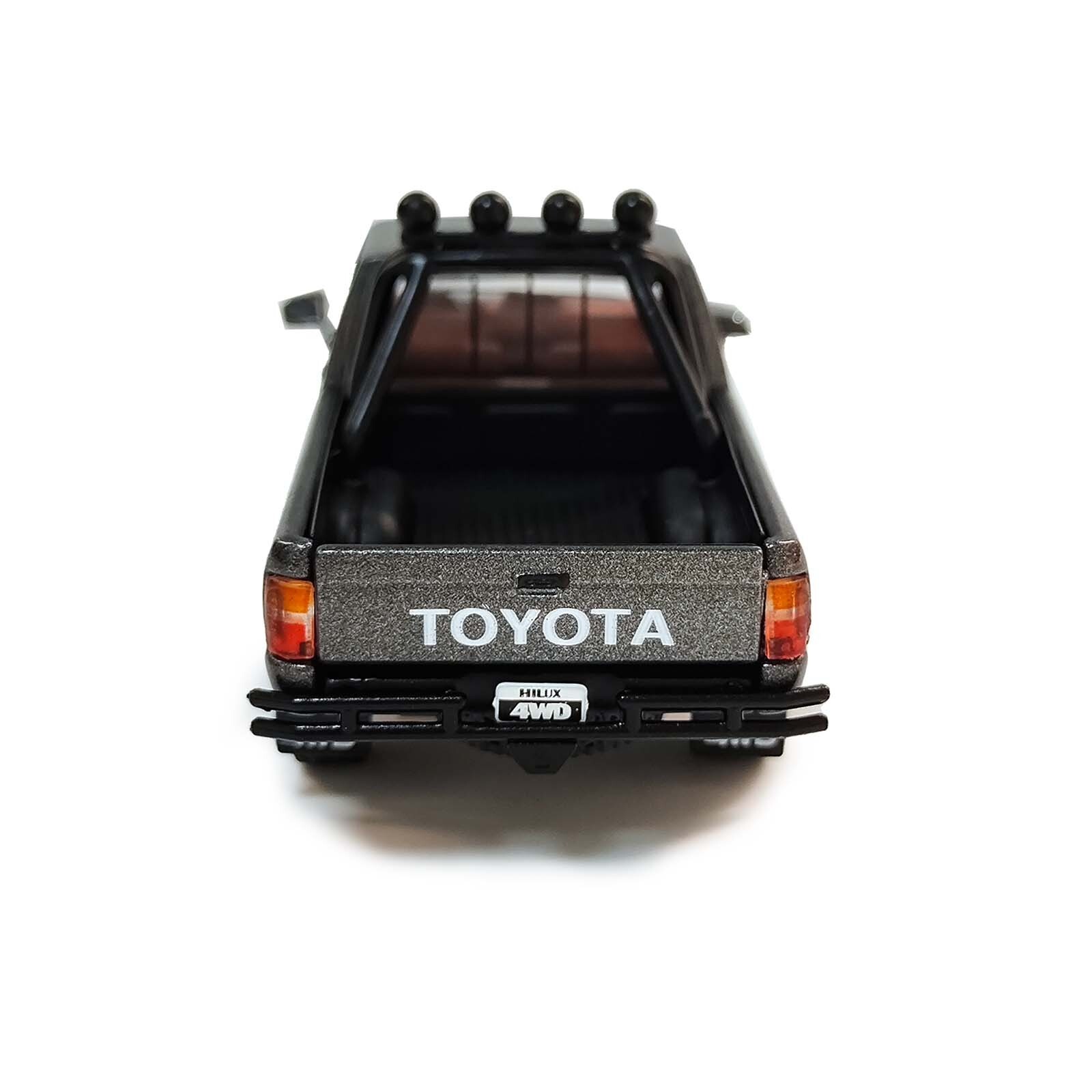 1:64 Scale Toyota Hilux Gray Diecast Model Car Collection Gift Children Toy