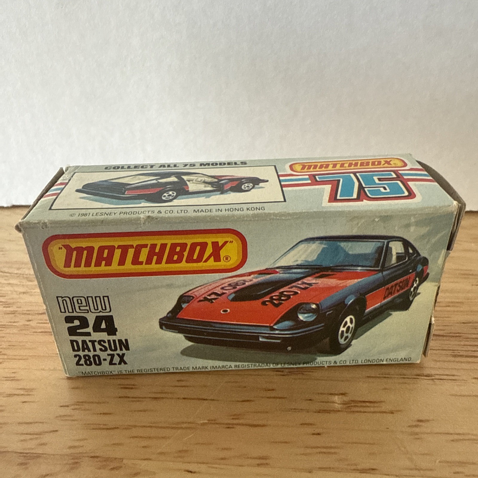 Vintage Matchbox Lesney Superfast Datsun 280ZX w Original Box No 24 Diecast