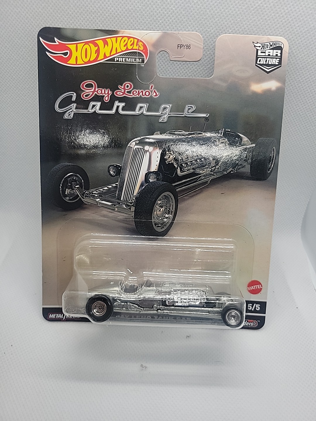 2022 Hot Wheels Car Culture Jay Leno’s Garage Jay Leno Tank Car