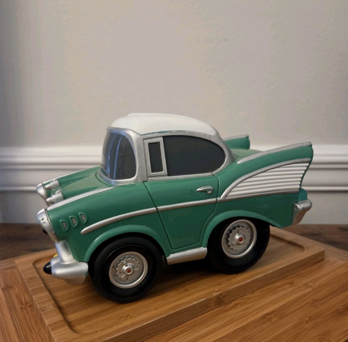 2001 ERTL Little Muscle 1957 CHEVROLET BEL AIRE Push n Roll green STEADIE car