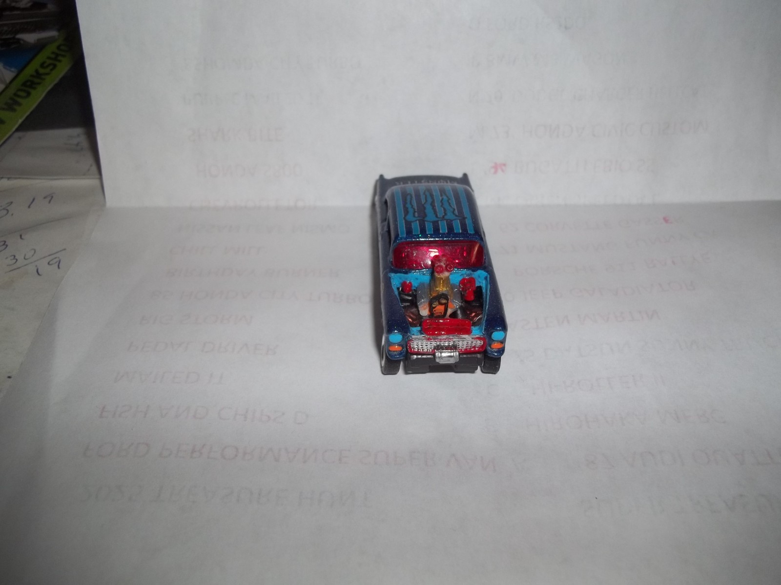 Hot Wheels 2022 ’55 CHEVY GASSER Super KUSTOM Treasure MONSTER ENERGY