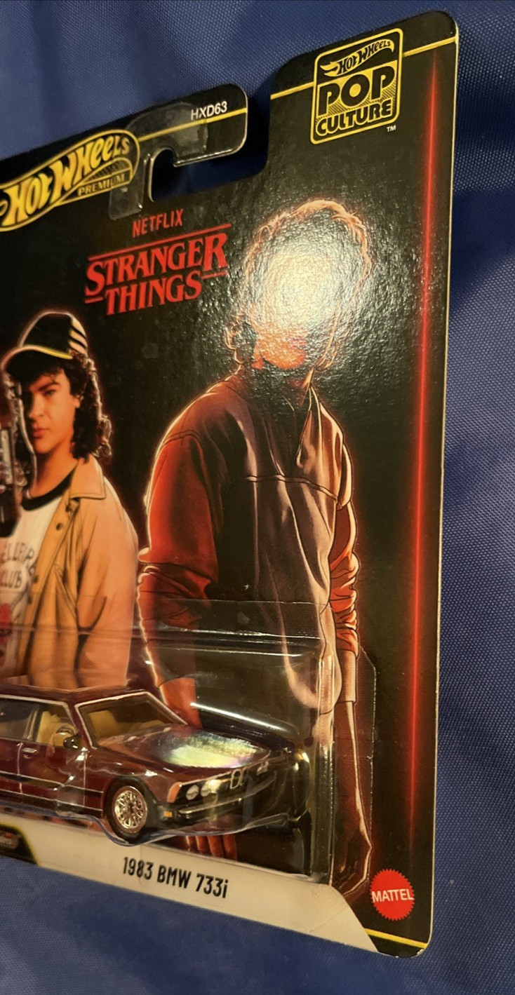 HOT WHEELS PREMIUM 2025 POP CULTURE STRANGER THINGS 1983 BMW 733i NETFLIX BONUS