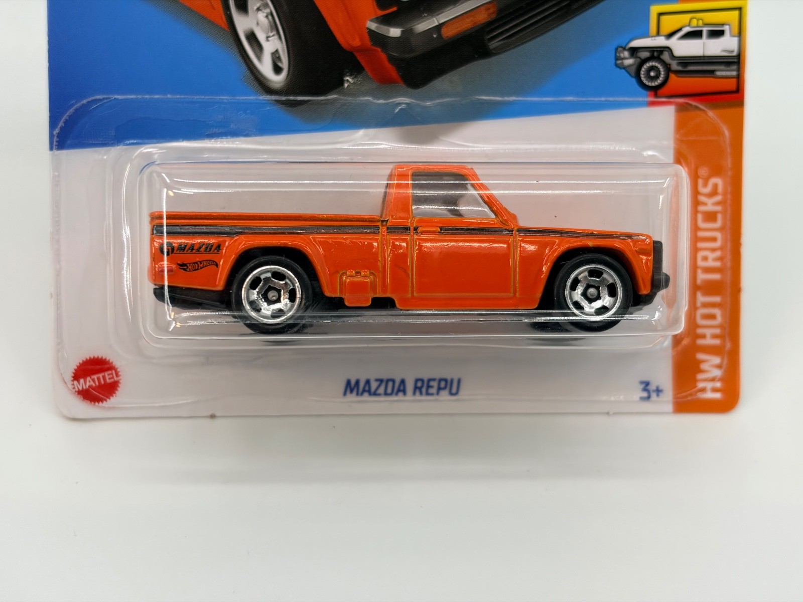 Hot Wheels 2022 HW Hot Trucks~Ram 1500 Rebel, Mazda Repu, Chevy Silverado 1:64