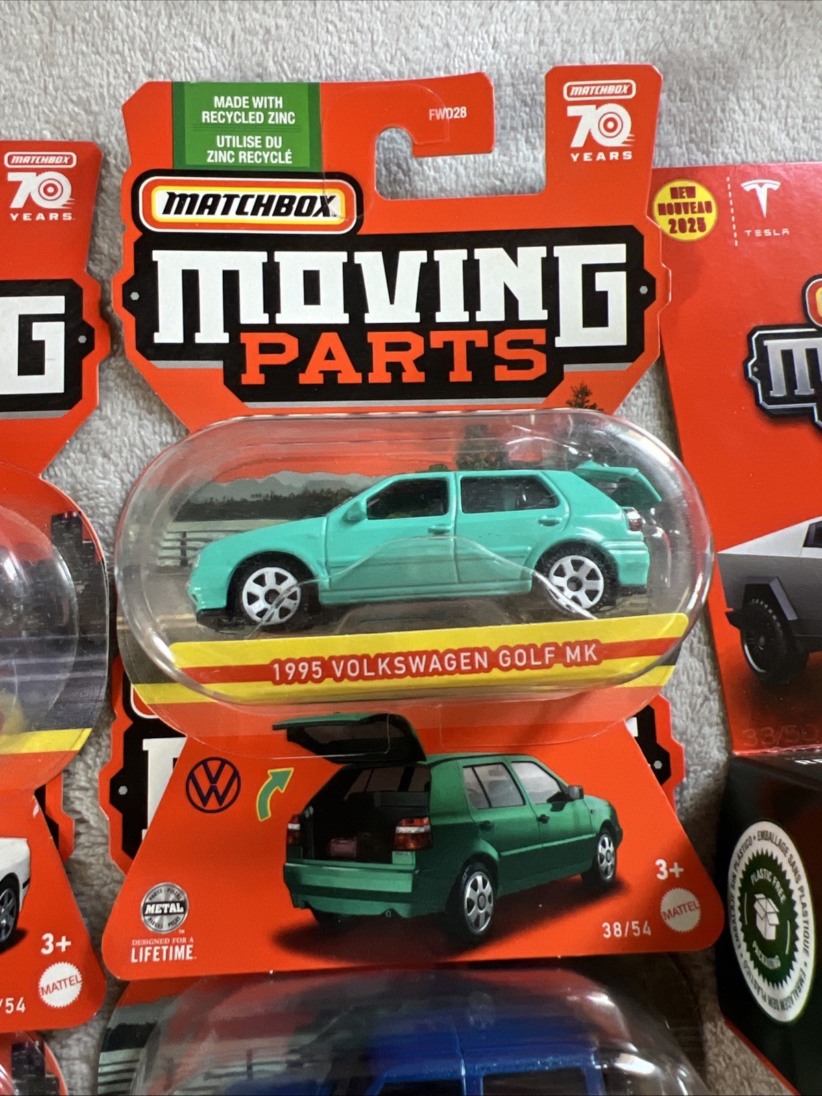 Matchbox Moving Parts Lot