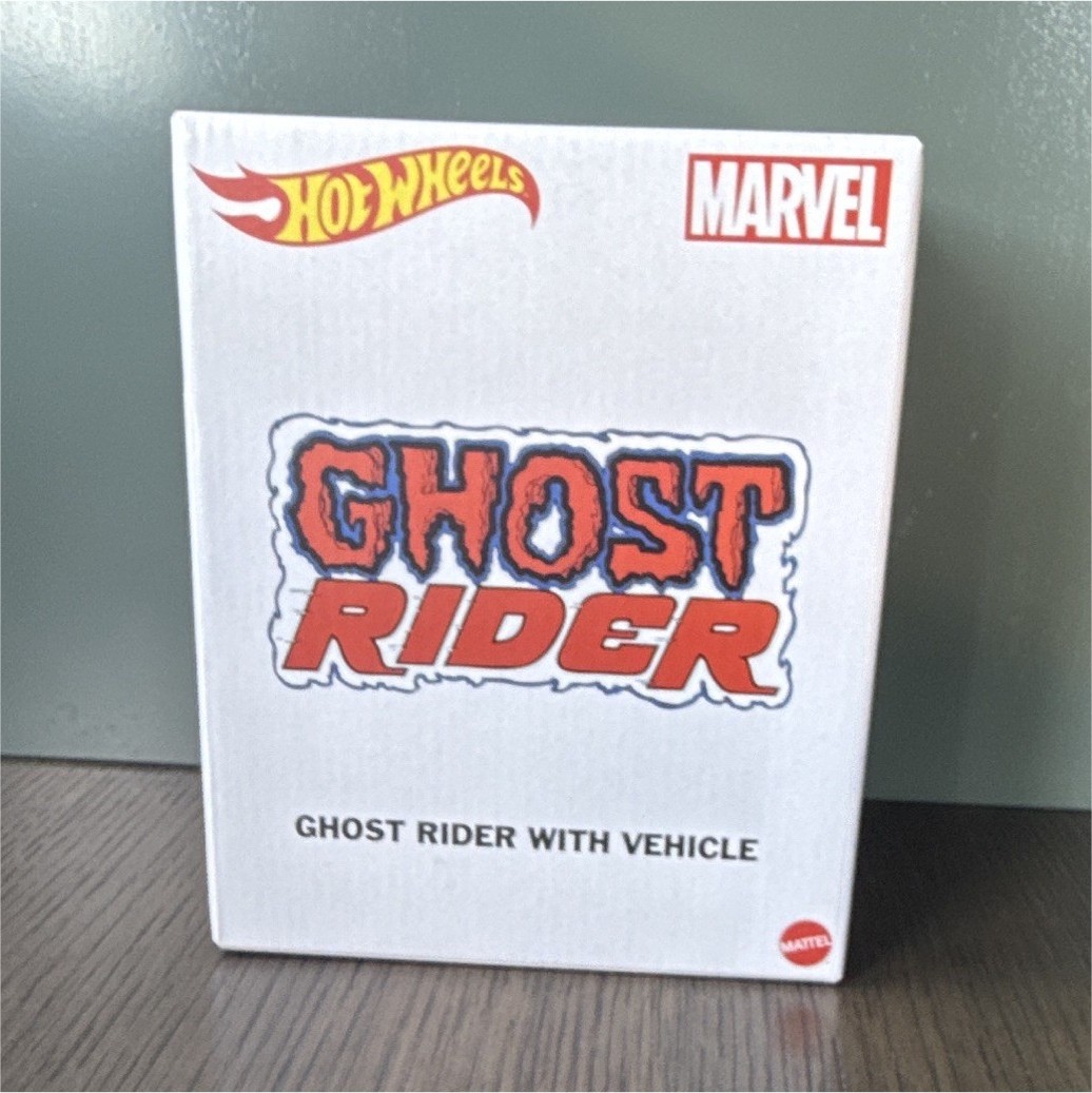 Hot Wheels Marvel Ghost Rider with Vehicle SDCC 2022 Mattel HGT97 NEW Sealed