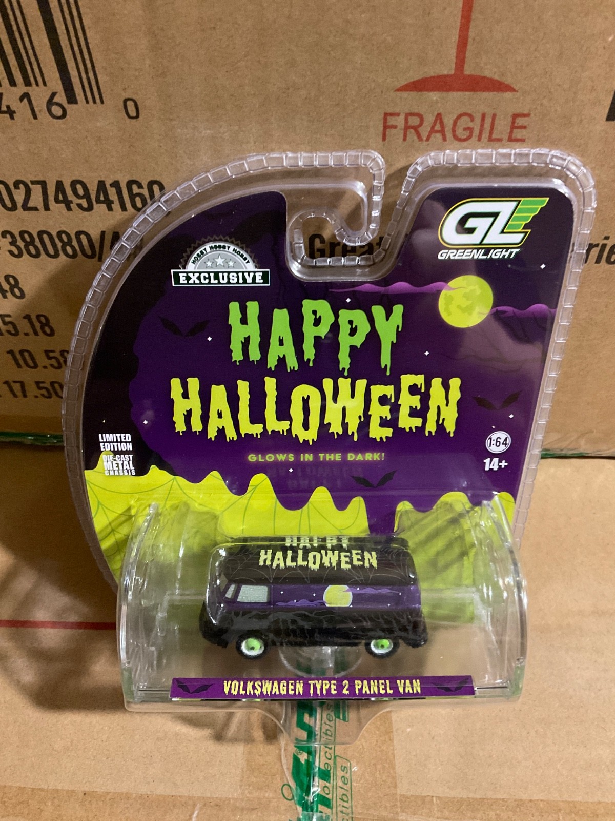 Greenlight Hobby Exclusive Volkswagen Type 2 panel Van HALLOWEEN 2025 Spooky