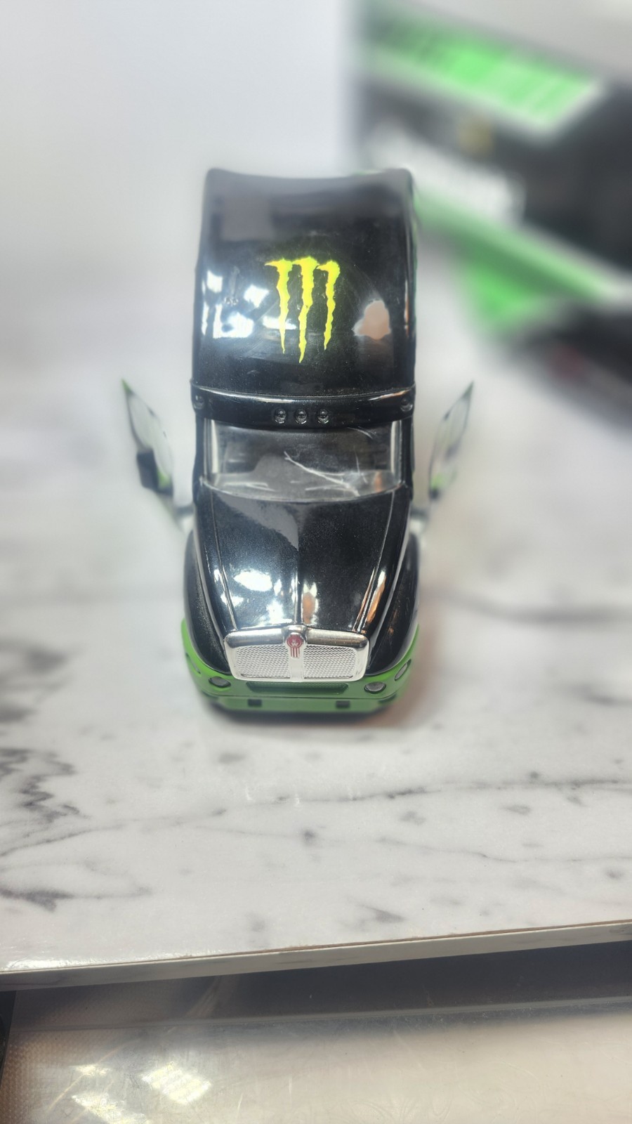 Thor Kawasaki Monster Energy Diecast 1:32 Tractor Trailer