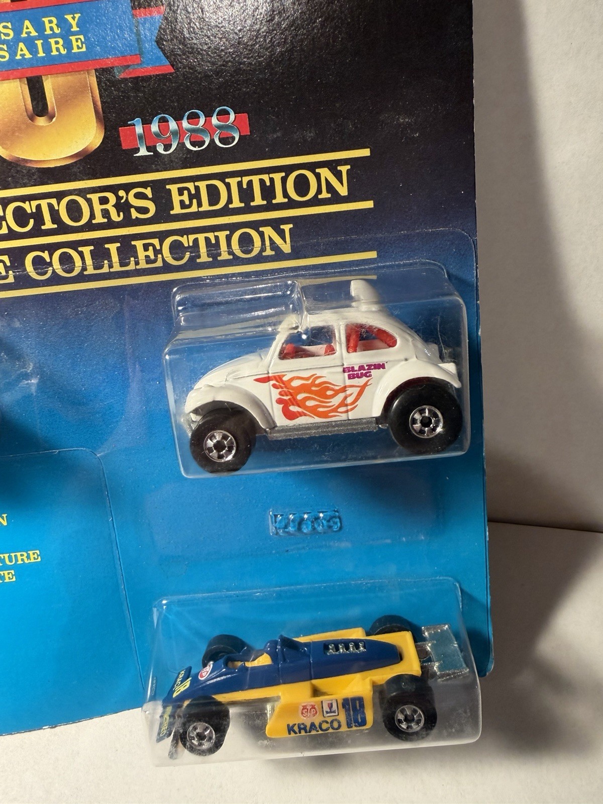 Hot Wheels 1988 20th anniversary LOT of 2 three car sets please see photos