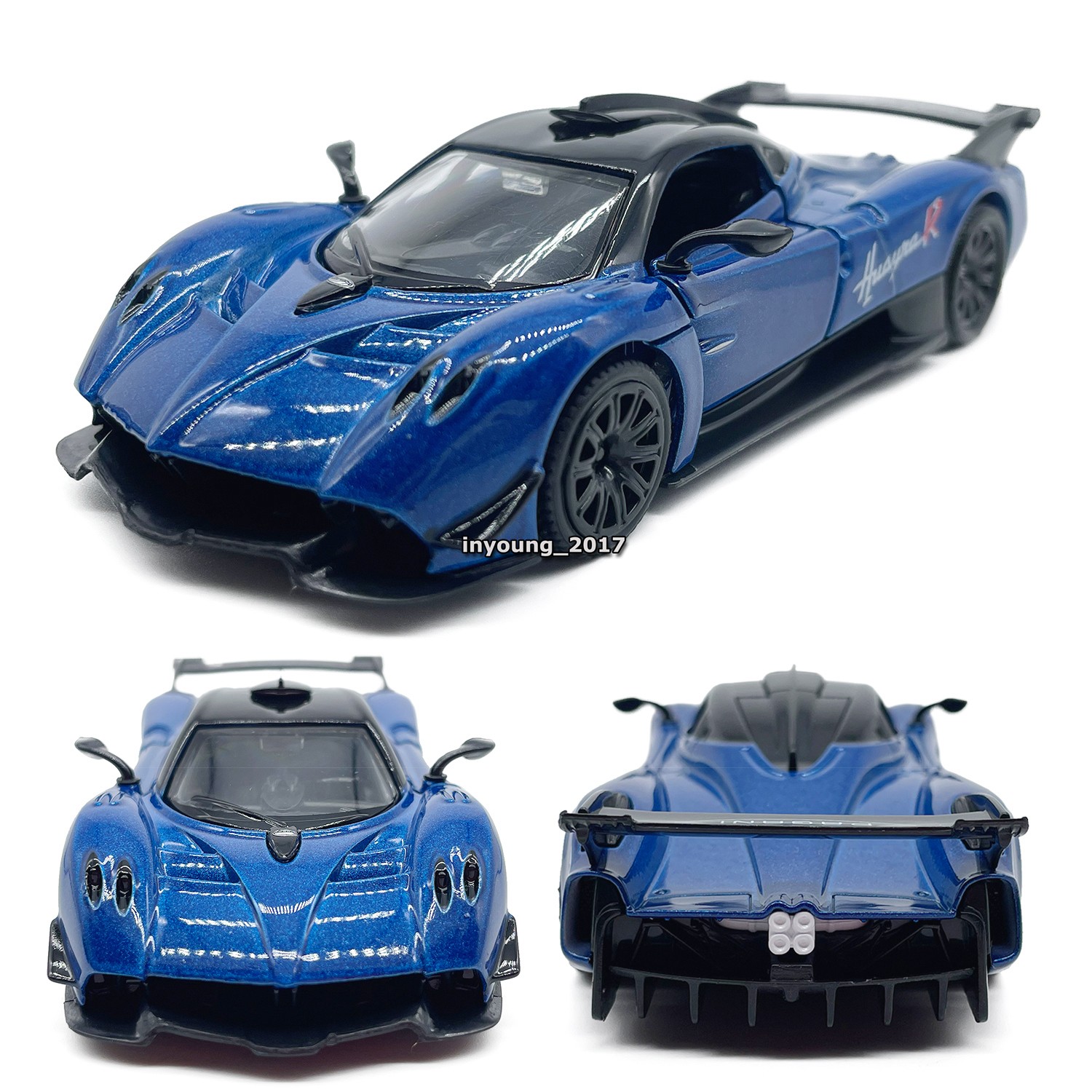 1/36 Pagani Huayra R Model Toy Car Diecast Toy Vehicle Boys Toys for Kids Gifts