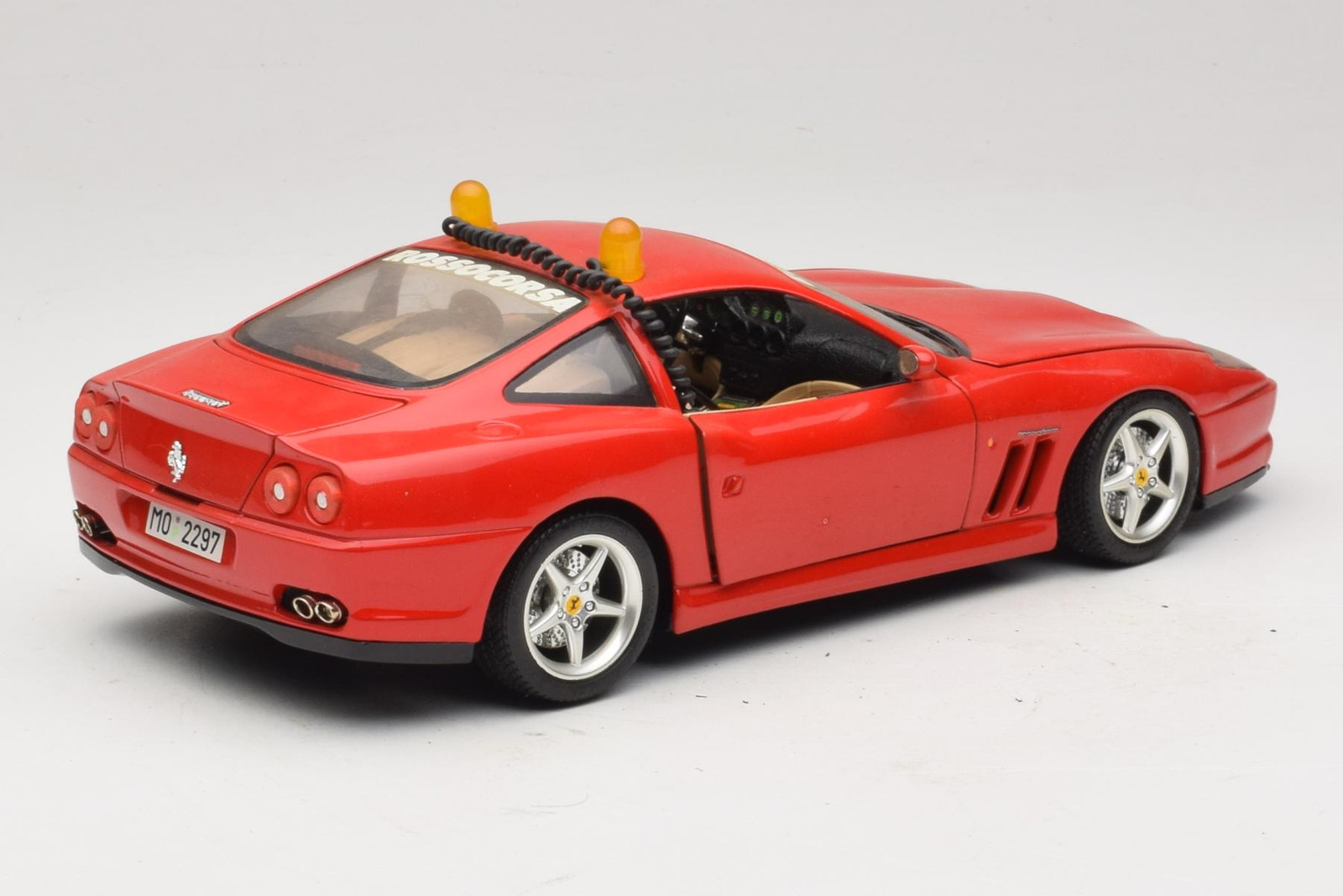 Ferrari 550 Maranello Safety Car Rosso Corsa Red 1:18 Bburago | 3064-P1