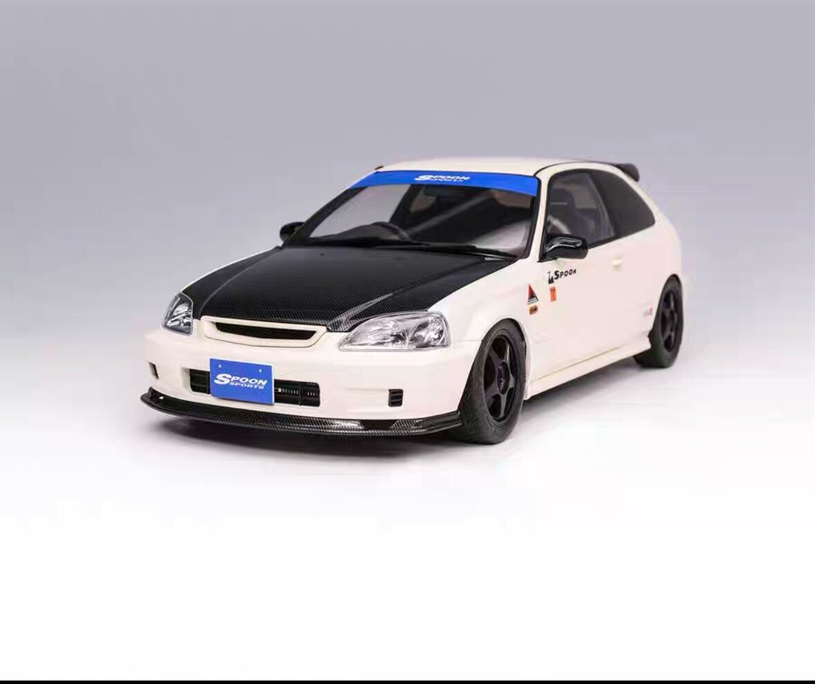 MOTORHELIX 1/18 HONDA CIVIC TYPE R SPOON EK9 (LIMITED EDITION)