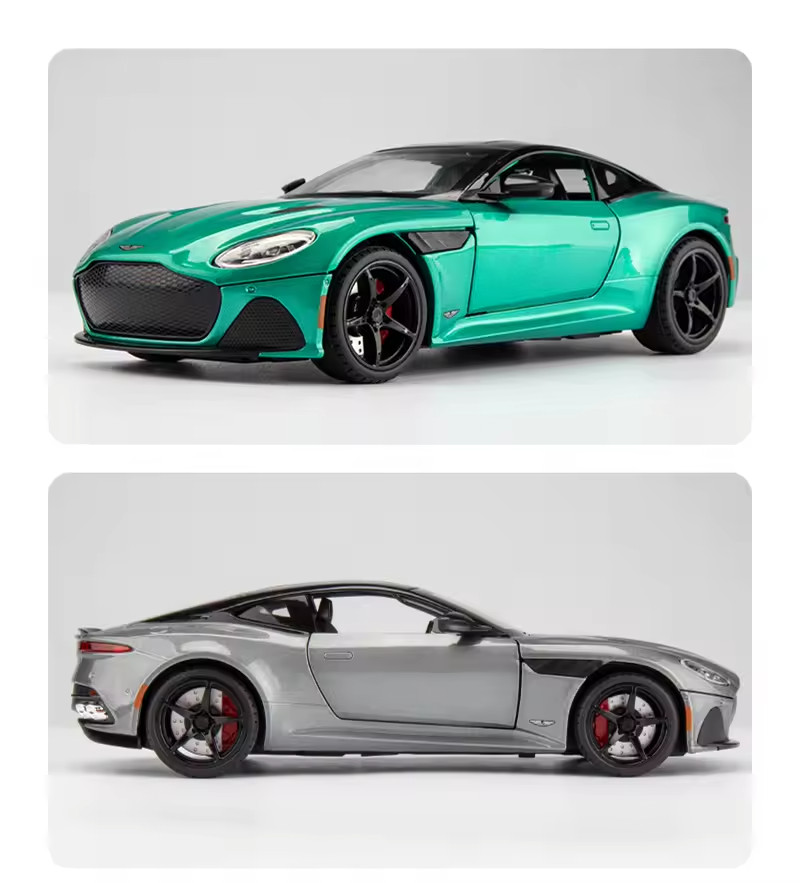 1:24 Aston Martin DBS Superleggera Diecast Alloy Car Model Sports Toy Gift