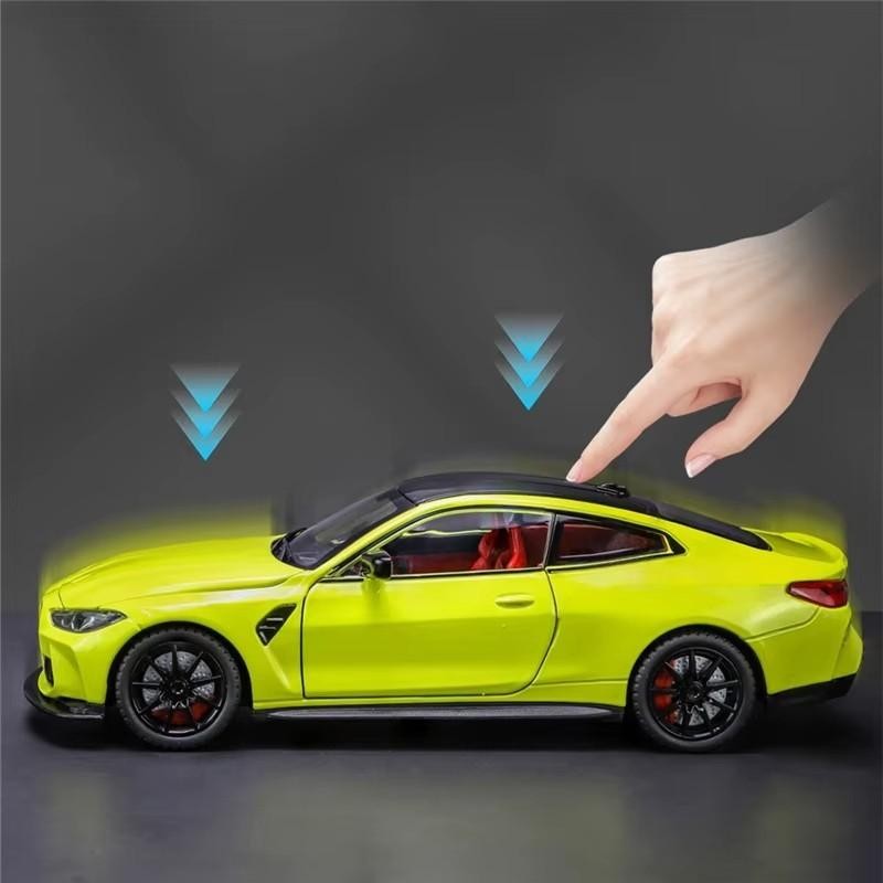 1:24 BMW M4 G82 Coupe Sports Car Diecast Metal Model Collectable Toy Gift NEW