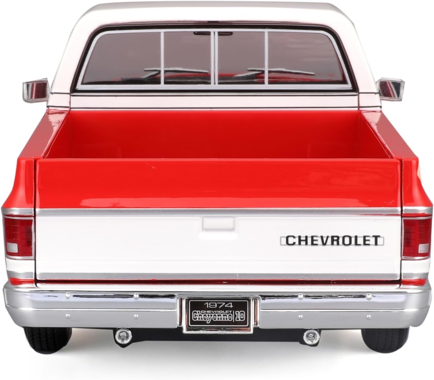 1974 Chevrolet C-10 c10 Cheyenne Super Red 1/18 1:18 Maisto Diecast Truck