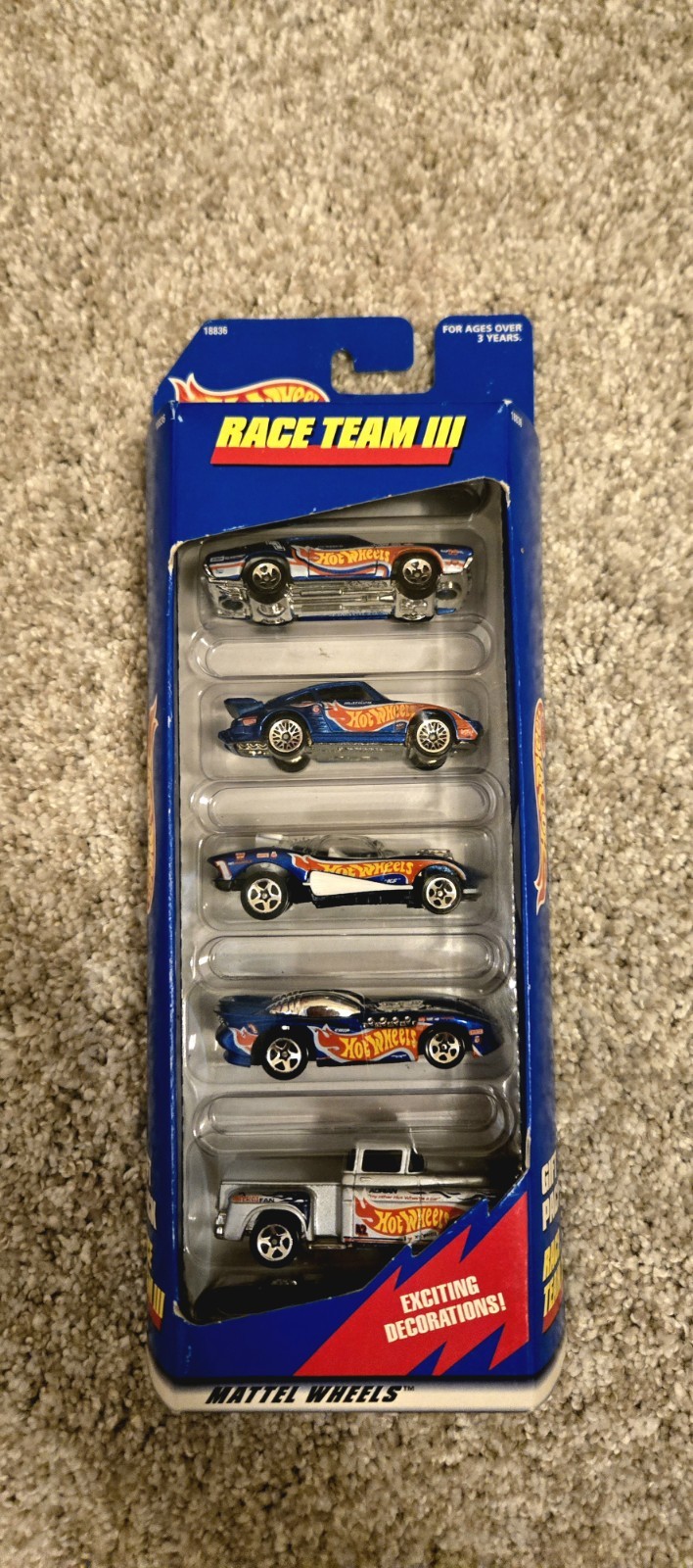 1997 Hot Wheels Race Team Series III And IV