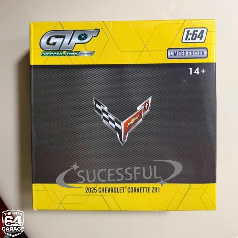 GL Premier 1/64 Chevrolet Corvette ZR12025 HEC Limited 1999pcs Brand New Diecast