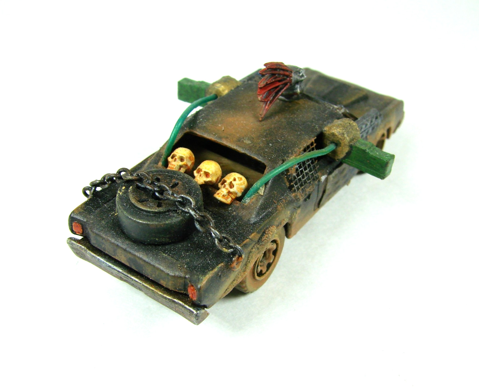 Gaslands 68 Dodge Dart Custom Hot Wheels Diecast 1/64 Mad Max Wastelands